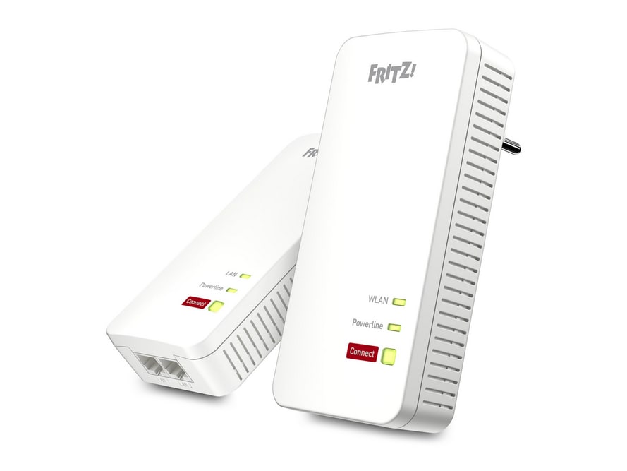 AVM - FRITZ!Powerline 1240 AX Wi-Fi Set Wi-Fi 6 (802.11ax) Network Adapters (EU)
