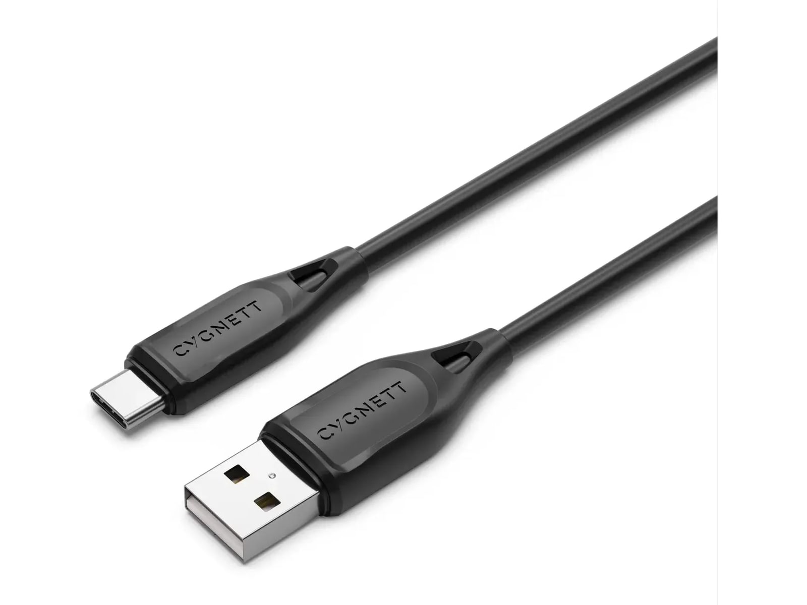 Cygnett - Essentials Gen 2 USB-C to USB-A Cable - 2M - Black Charging Cables