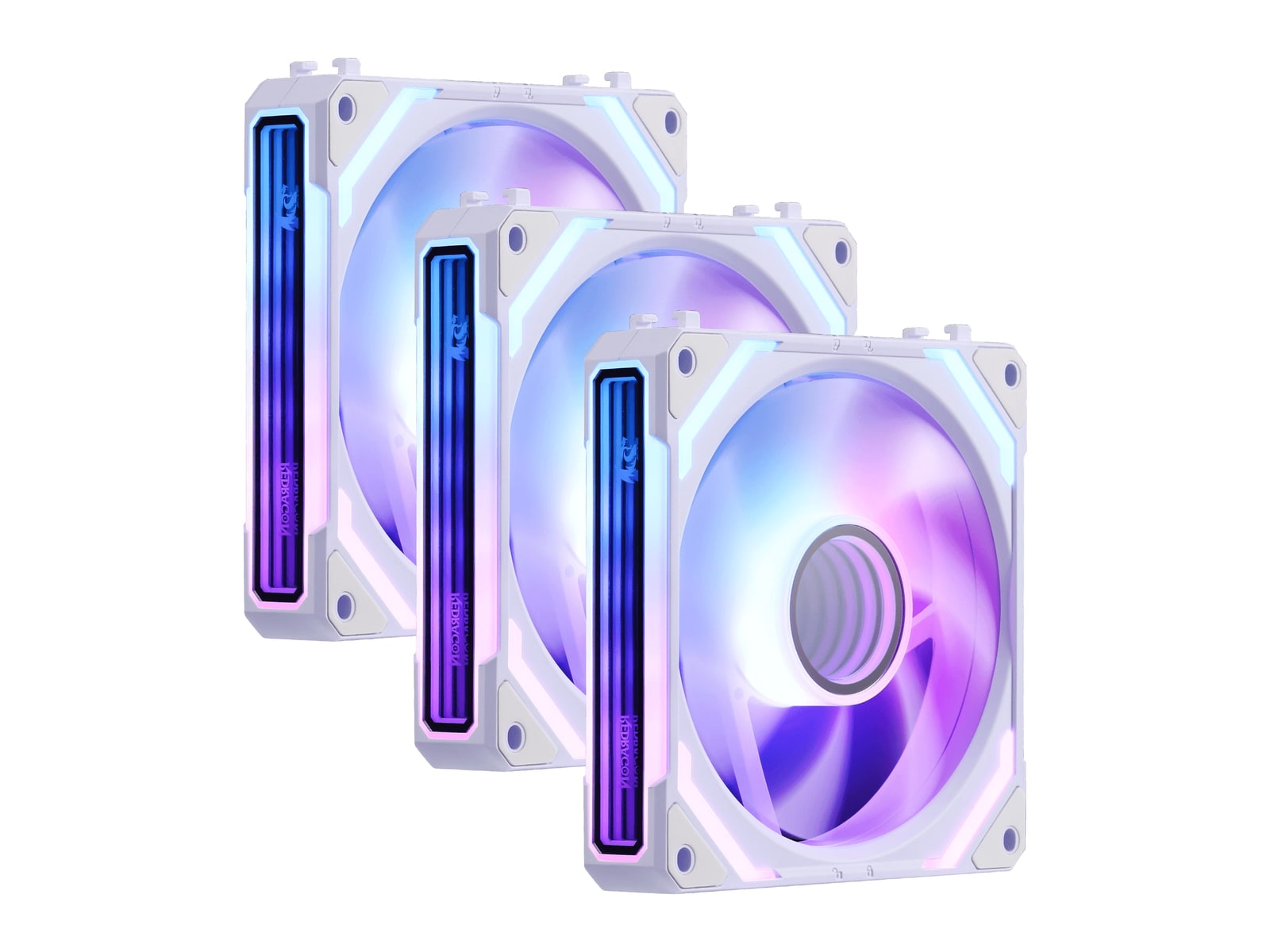 Redragon - GCF012 Standard 120mm ARGB PC Case Fan - White