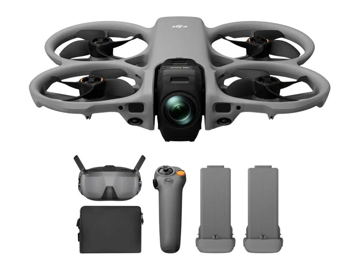DJI - Avata 360 8K Drone Fly More Combo with DJI Goggles N3 Consumer Drones