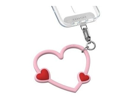 CASETiFY - Heart Phone Wristlet - Pink Passion