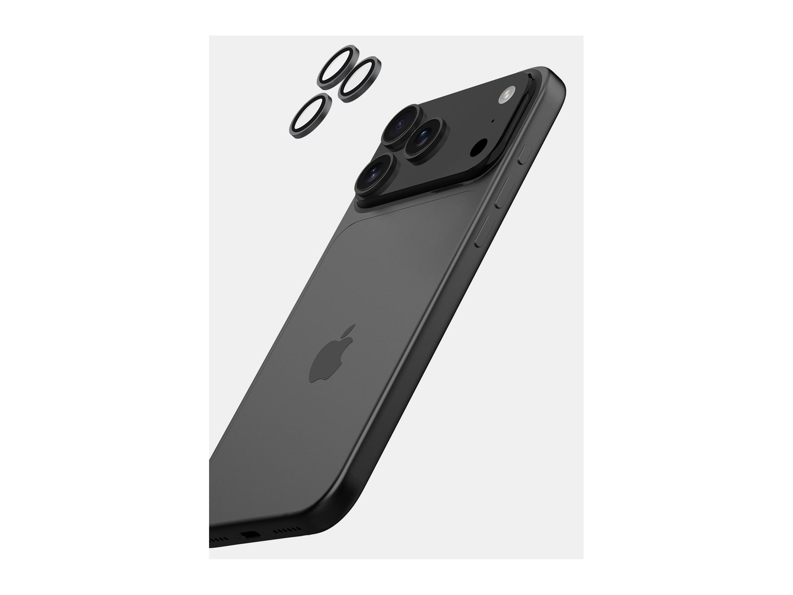ITSKINS - HYBRID DEFENSE LENS - iPhone 17 Pro Max - Titanium