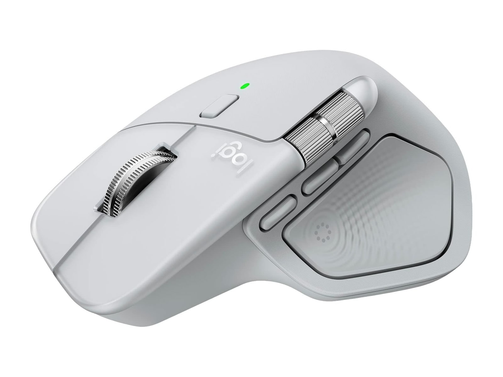 Logitech - MX Master 4 for Mac Wireless Mice - White