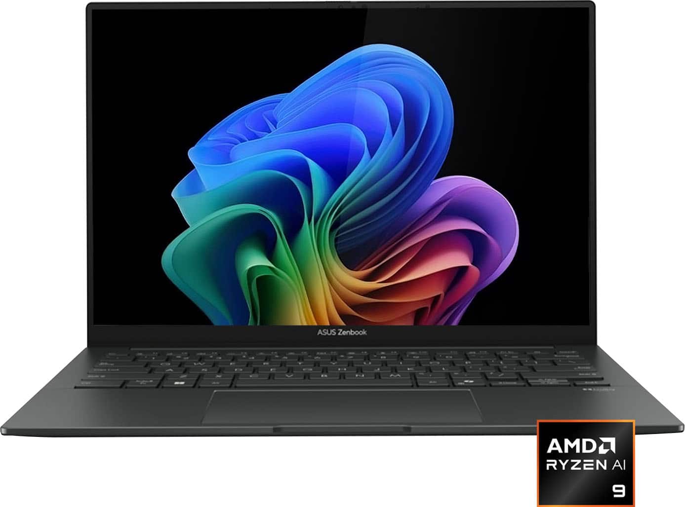 ASUS - Zenbook 14 OLED 14" - AMD Ryzen AI 9 465 chip - 16GB Memory - 512GB SSD - Jasper Gray