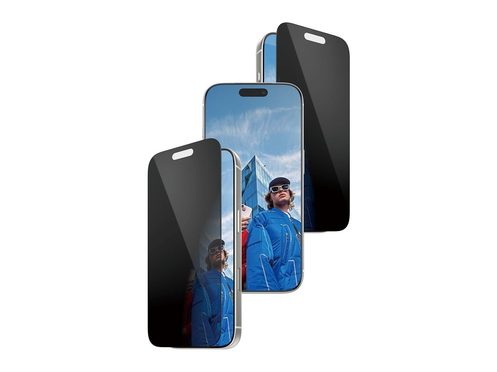 PanzerGlass - 2-Way Privacy Screen Protector iPhone 17 Pro Ultra-Wide Fit w. Fastfit in-a-box