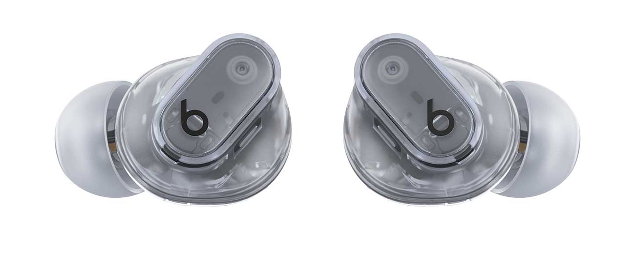 Beats - Studio Buds + Bluetooth True Wireless Earbuds - Transparent