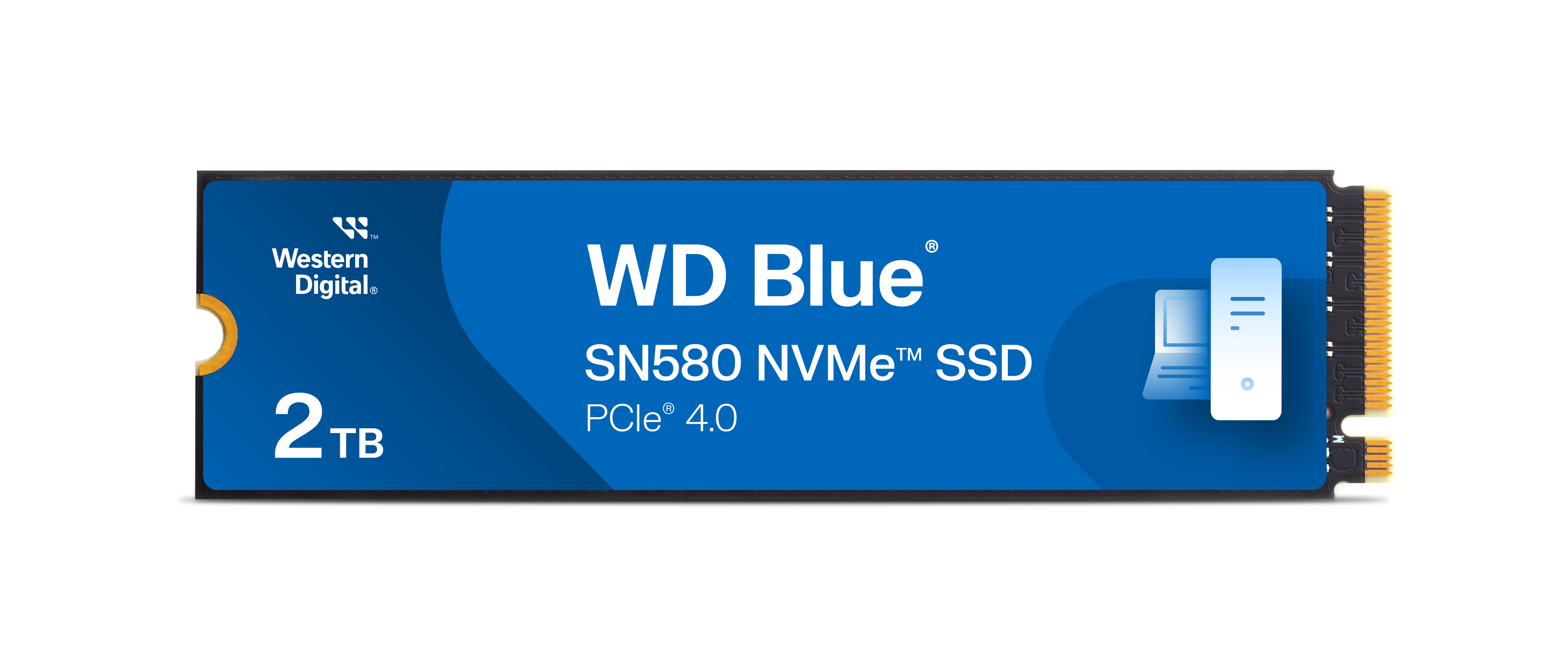 Western Digital - WD Blue SN580 2TB M.2 SSDs - PCIe 4.0
