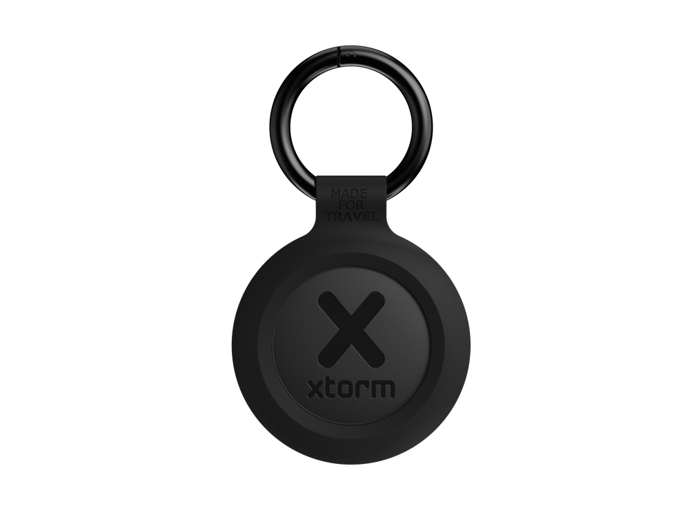 Xtorm - TravelTag Dual Mode Bluetooth Trackers - Charcoal Black