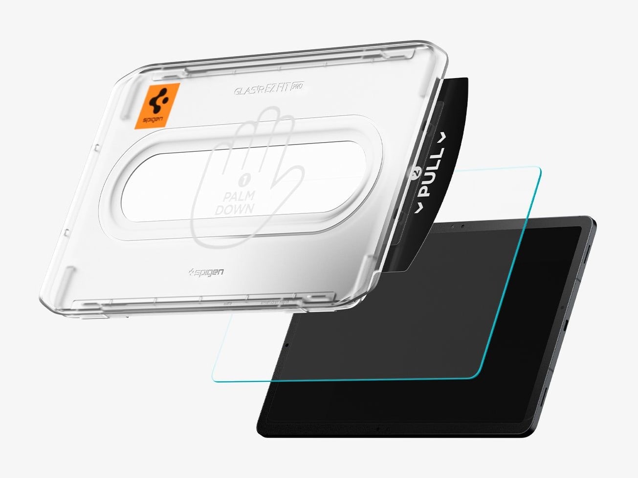 Spigen - EZ FIT GLAS.tR - Galaxy Tab S11 - Clear