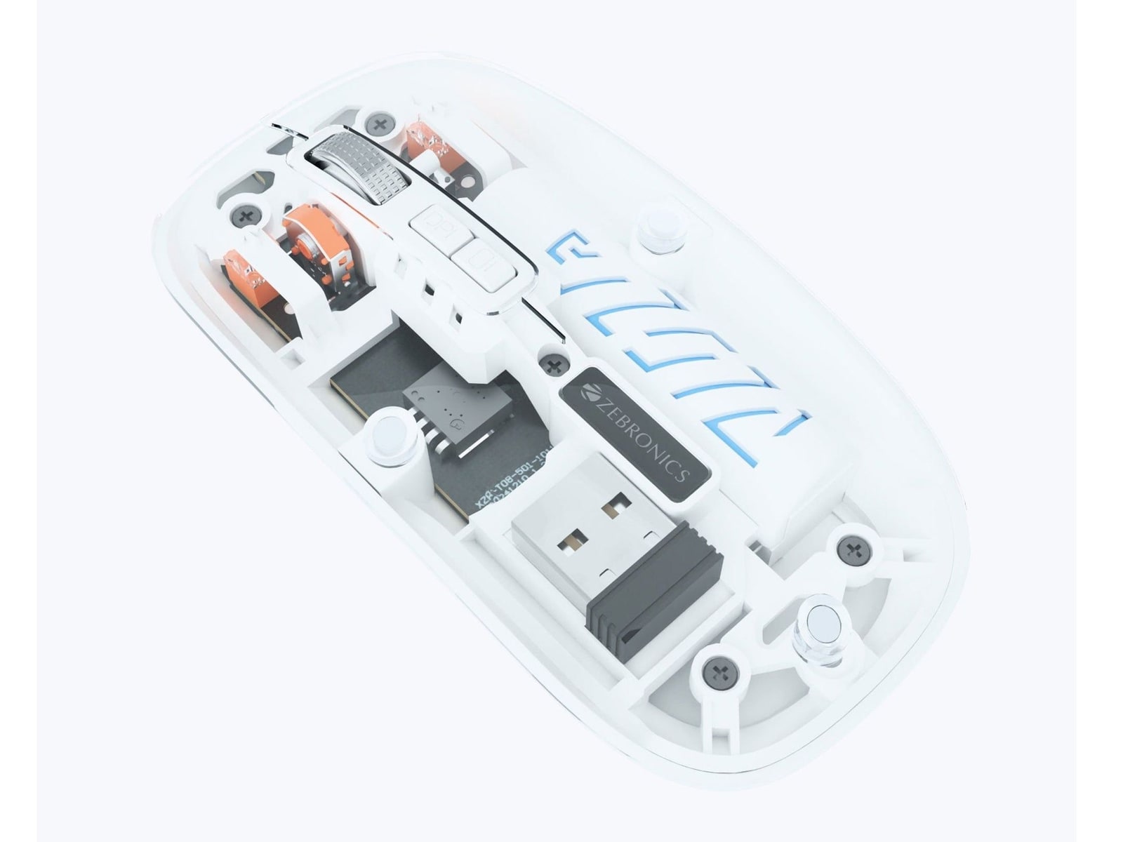Zebronics - Zeb Sheer 10 Wireless Mice - White