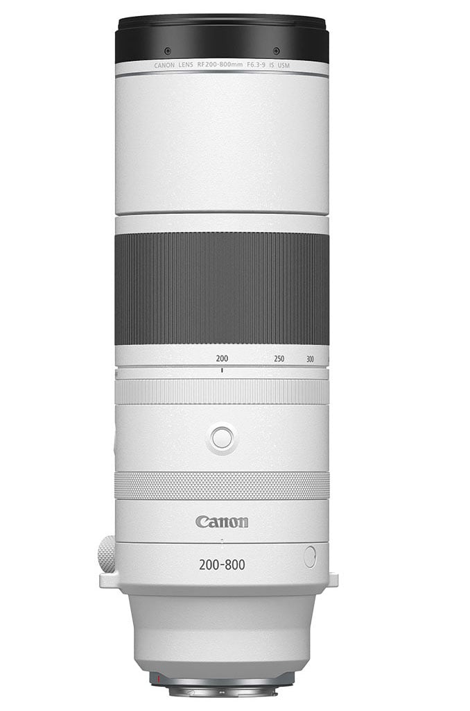 Canon - RF200-800mm F6.3-9 IS USM Camera Lenses - White