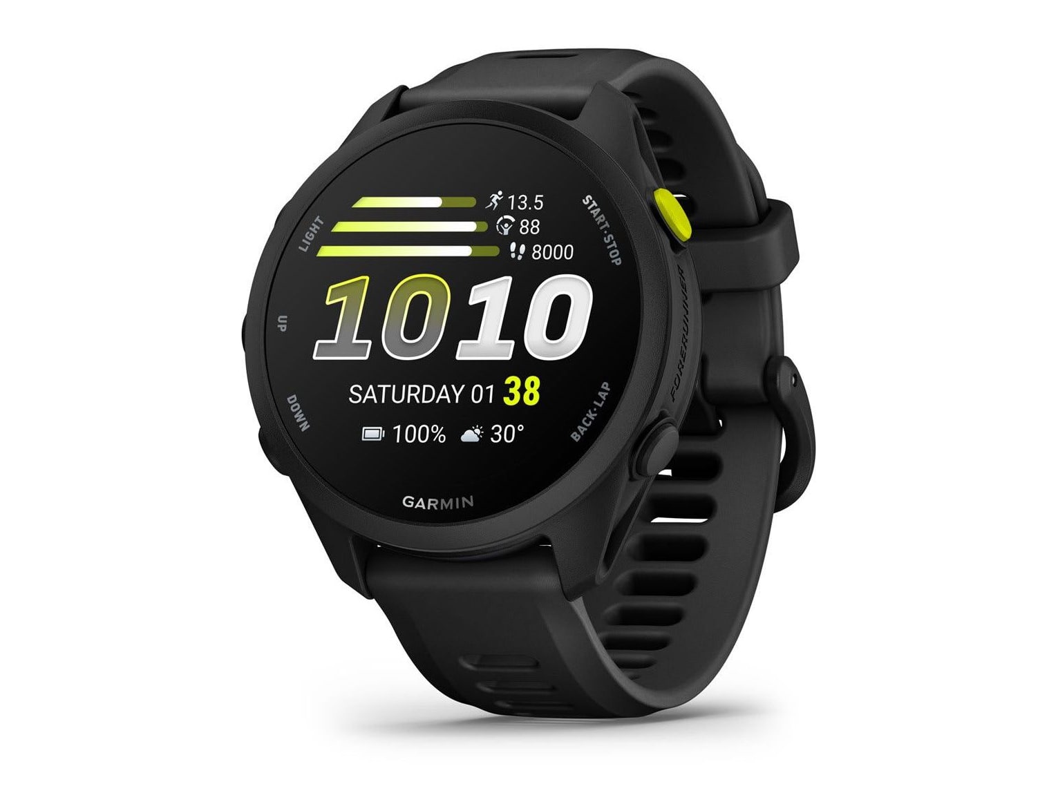 Garmin - Forerunner 70, Black Smart Watches - Black