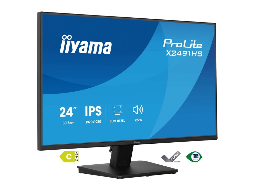 iiyama - 24" ProLite X2491HS-B1 Full HD 120Hz Professional Monitors - Black