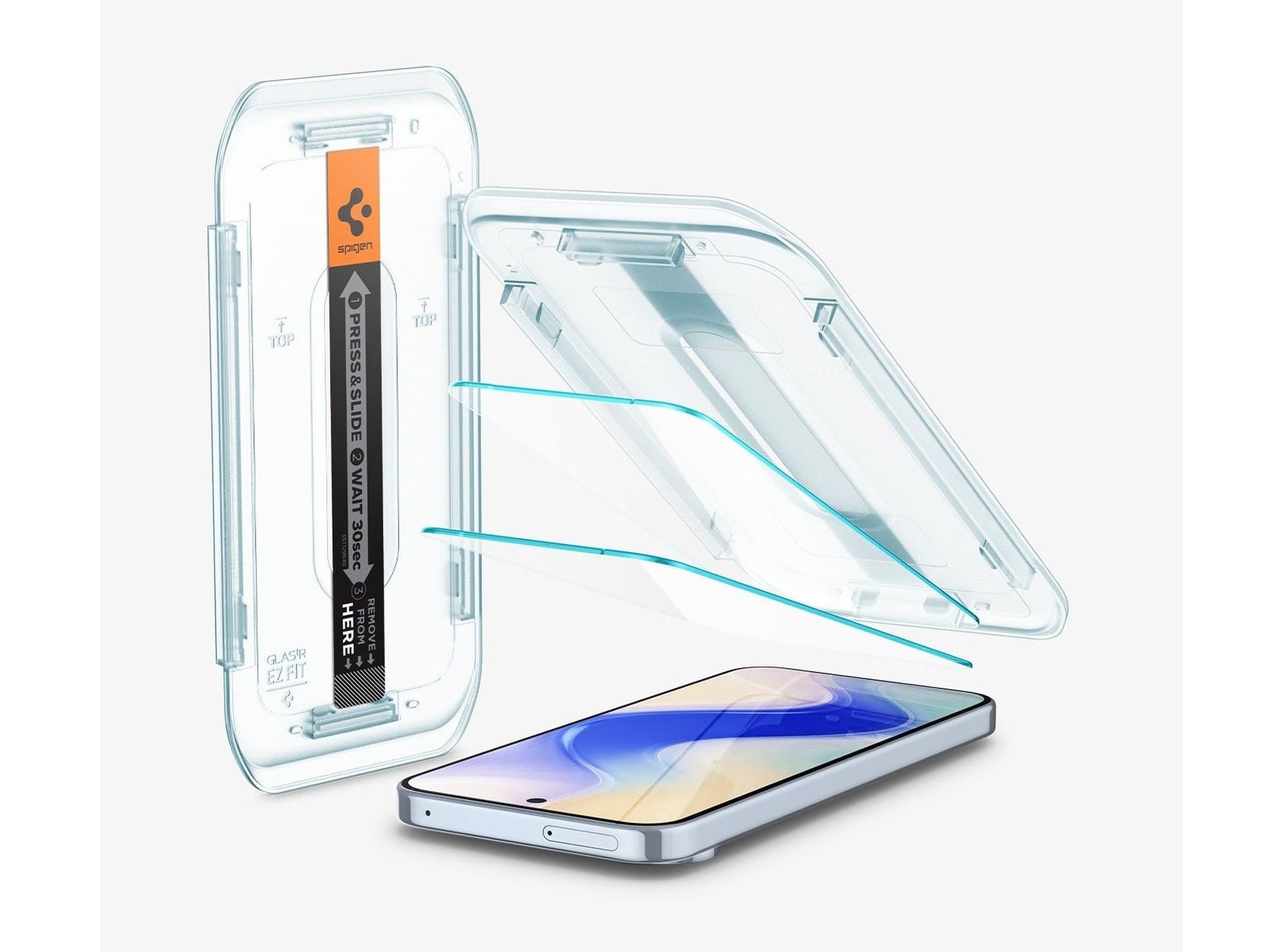 Spigen - GLAS.tR EZ Fit - Pixel 10 Pro - Clear
