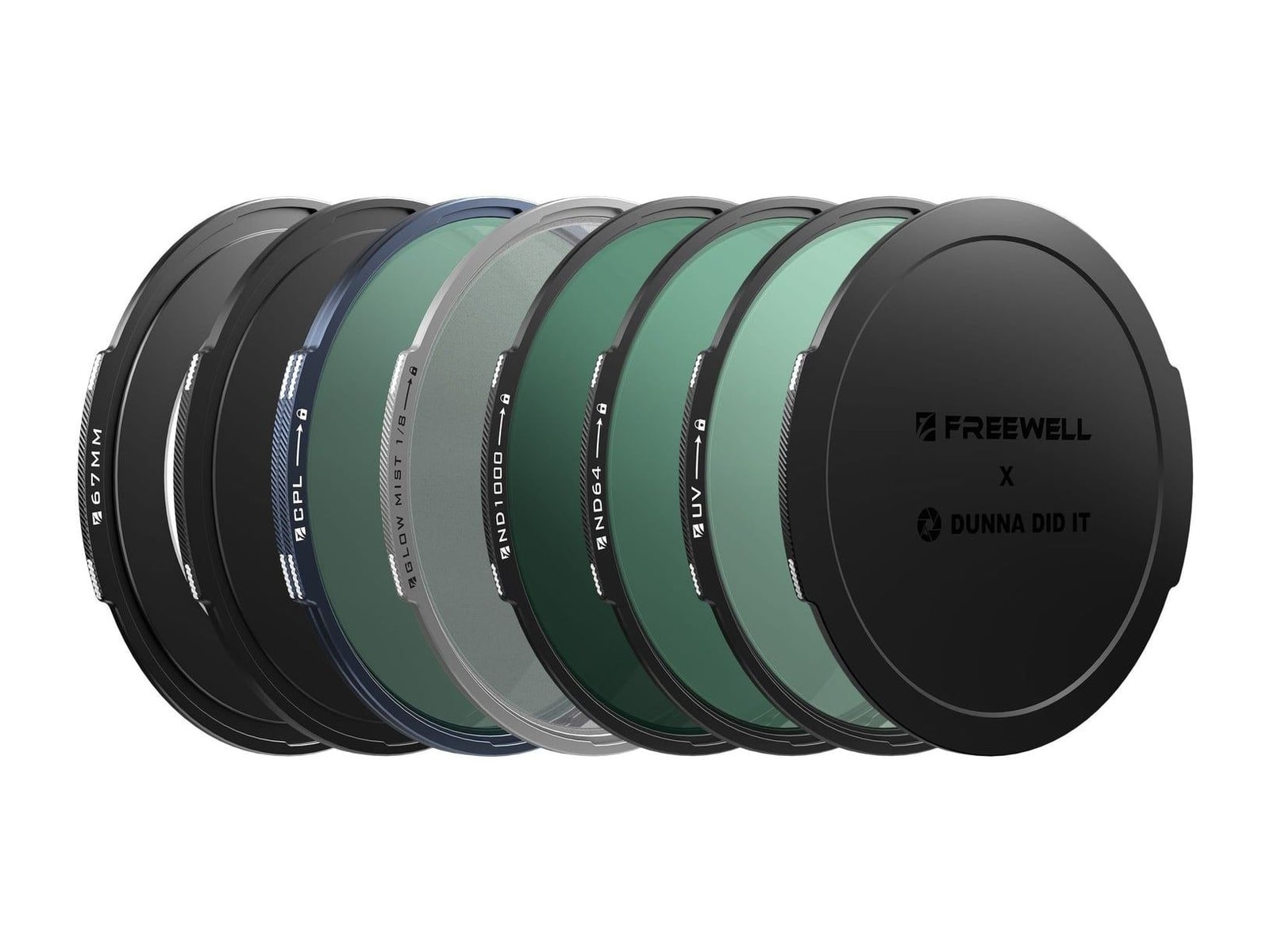 Freewell - Dunna Did It Ultra-Slim Locking Photography Kit - 67mm Camera Accessories