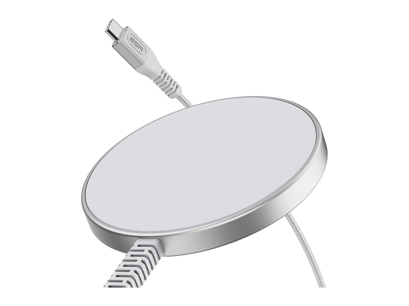 ESR - Magnetic Charging Pad (15W) - Silver - 1 Set Wireless Chargers