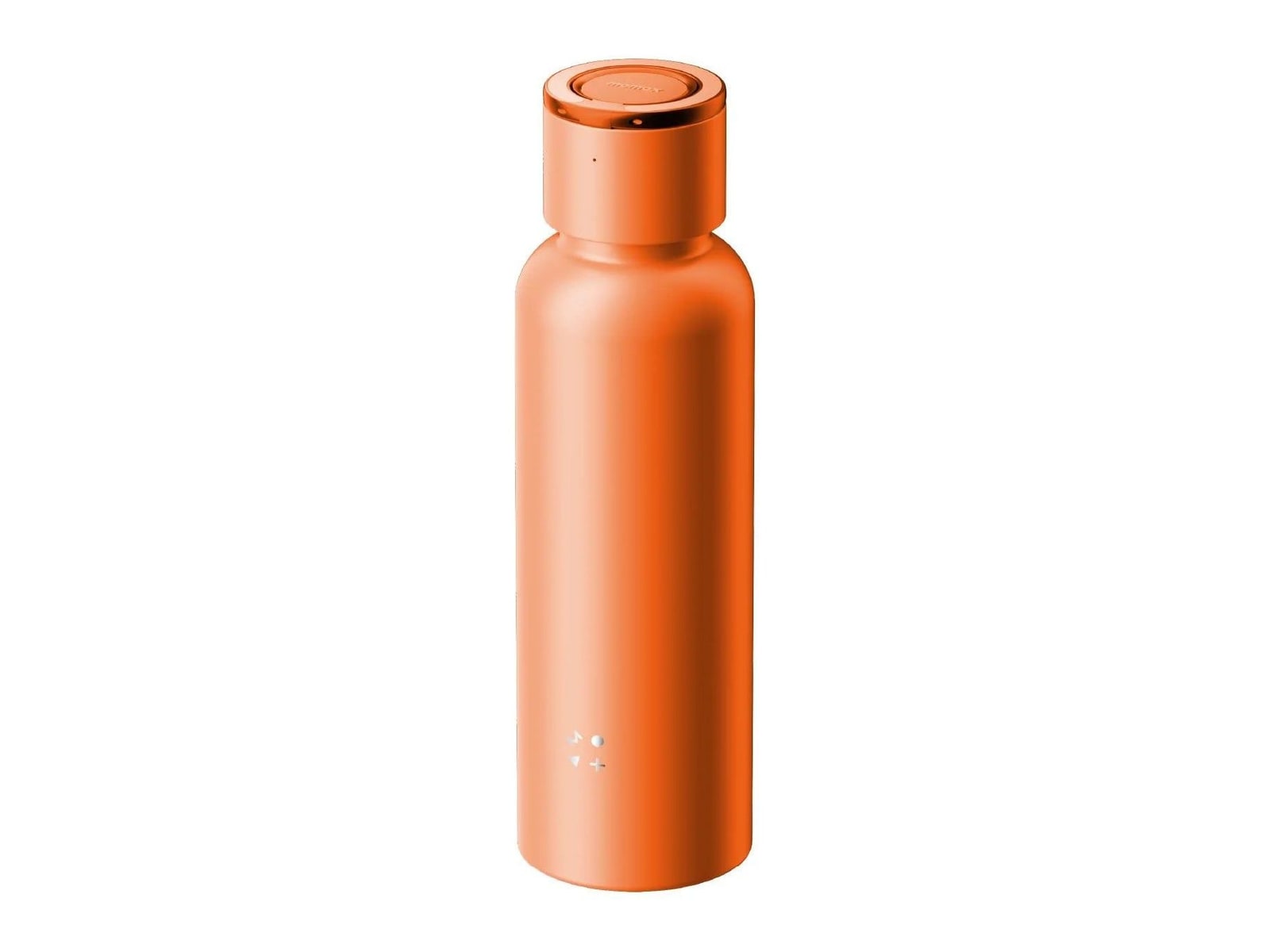 MOMAX - 1-Vibe Bottle Magnetic Wireless Speaker Flask 750ml - 750ml Wireless Portable Speakers - Solar Orange