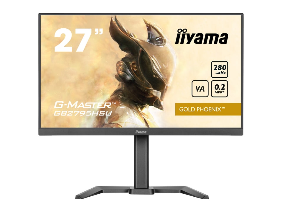 iiyama - 27" G-Master Gold Phoenix GB2795HSU-B1 Full HD 280Hz Gaming Monitors - Black
