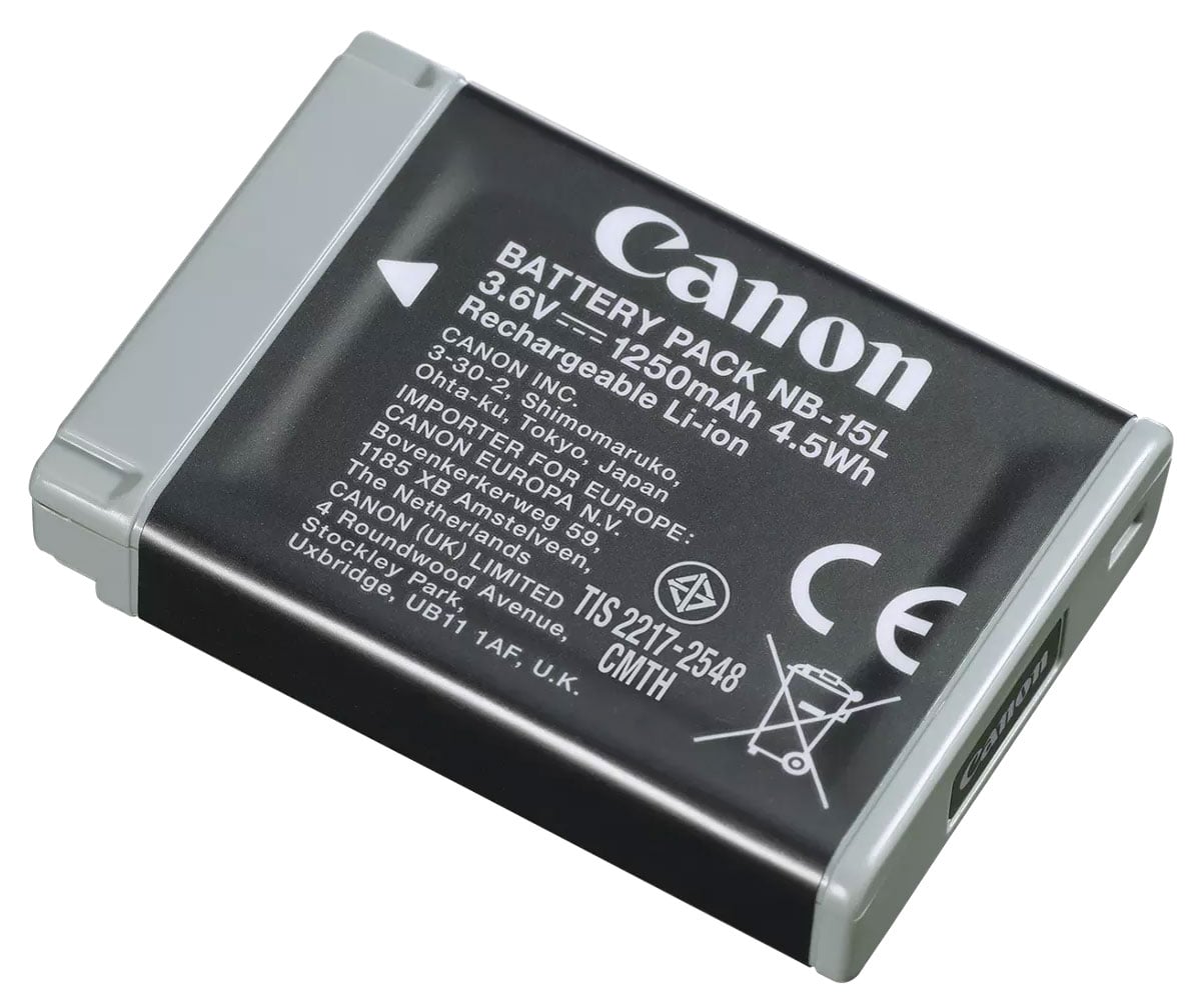 Canon - NB-15L Battery Camera Accessories - Black