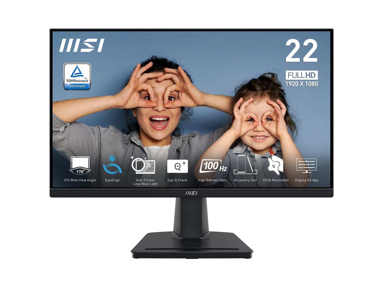MSI - 22" PRO MP225V Full HD 100Hz Professional Monitors