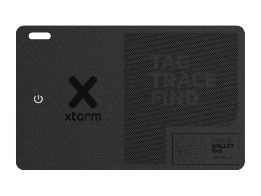 Xtorm - WalletTag Dual Mode Bluetooth Trackers - Black