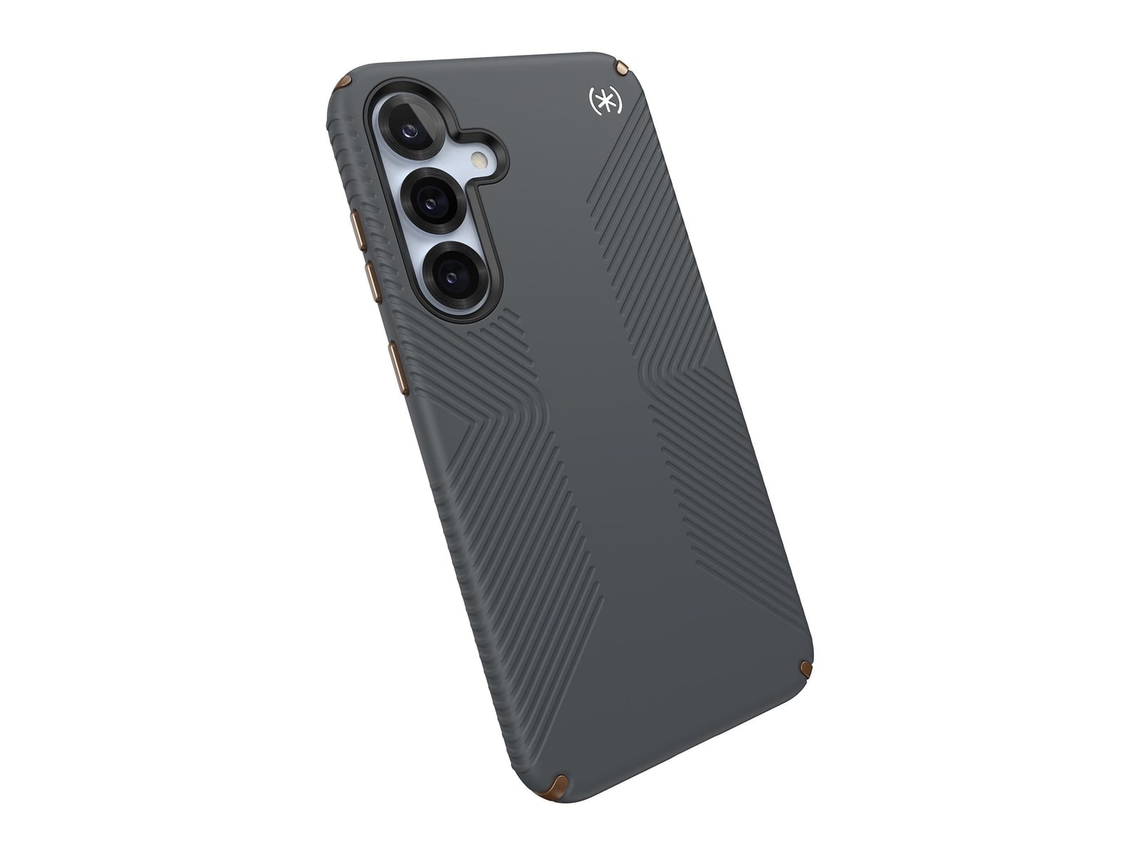 Speck - Presidio2 Grip Magnet - Galaxy S25+ - Charcoal Grey/Cool Bronze