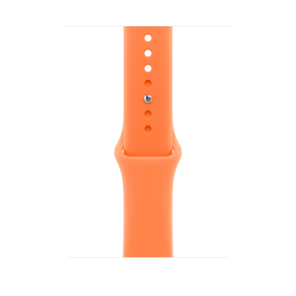 Apple - Apple Watch Sport Band - 46mm - Sport Band - M/L - Clementine