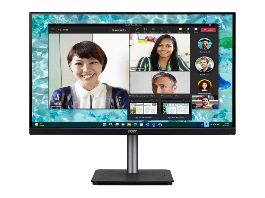 Acer - 27" Vero CB273UEbemipruzxv WQHD Professional Monitors