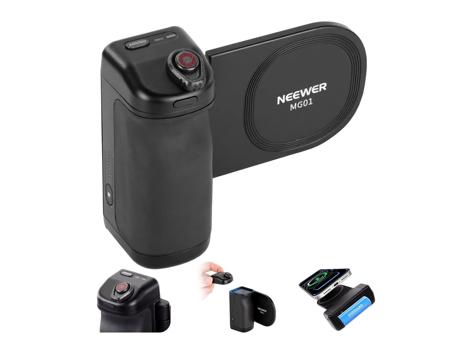 Neewer - MG01 Magnetic Phone Camera Grip Camera Accessories
