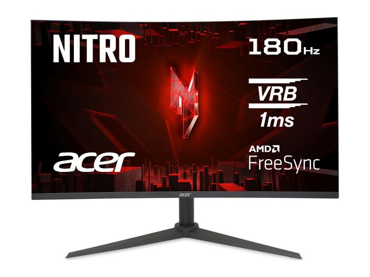 Acer - 31.5" Nitro XZ320QU S3 WQHD 180Hz Gaming Monitors