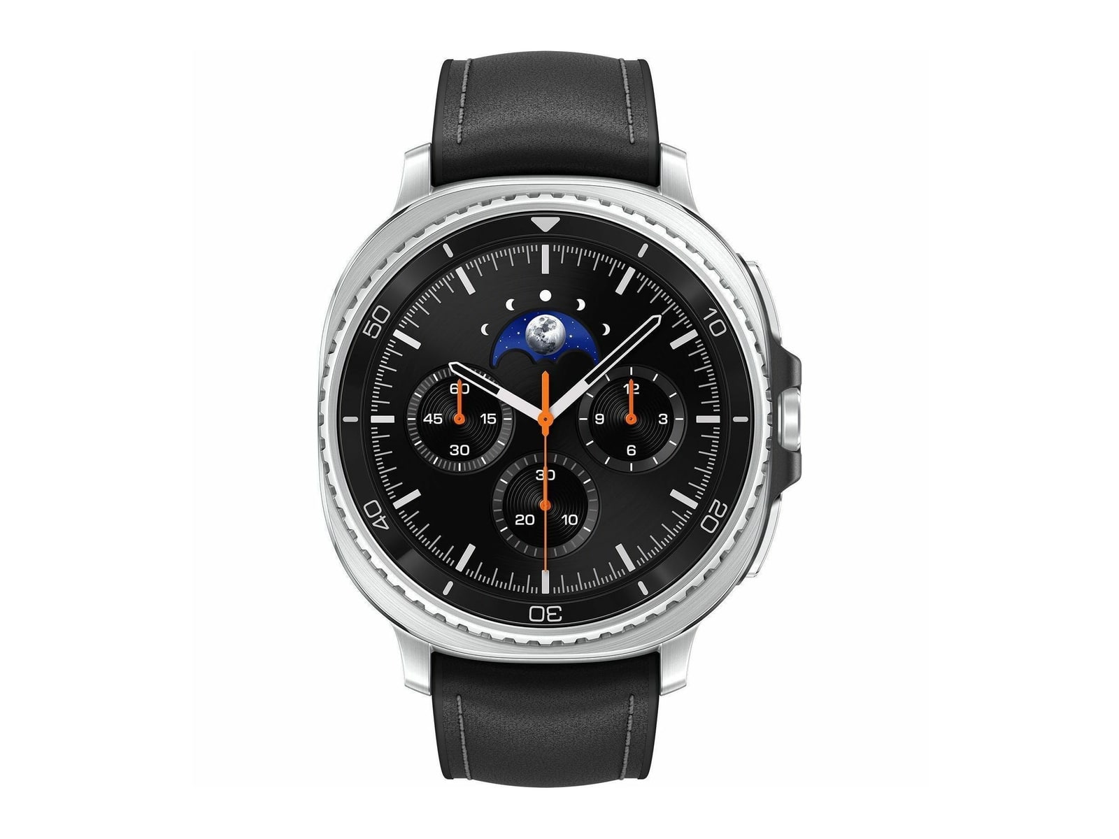 Samsung - Galaxy Watch8 Classic Bluetooth / Wifi 46mm Hybrid Band Black Smart Watches - Black