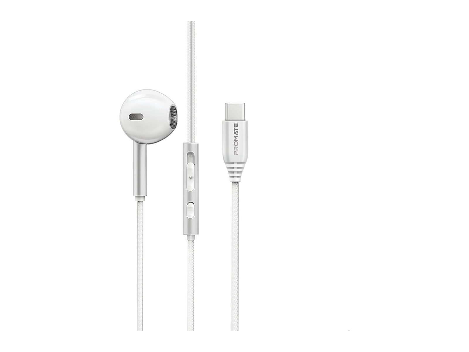 Promate - Laxi-M In-Ear Headphones - White