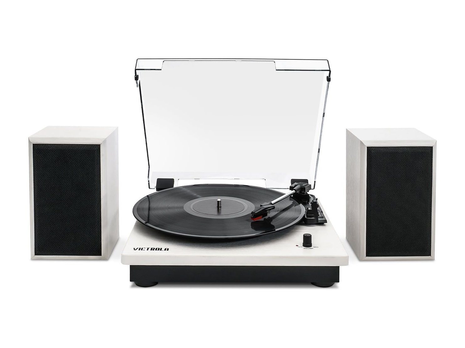 Victrola - Montauk Bluetooth Turntables & CD Players - White