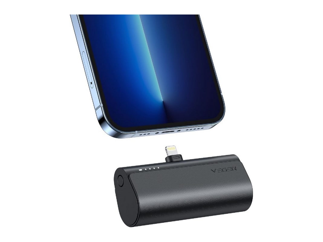 Veger - PlugON-L W0556P 5000 mAh 20W Black Power Banks