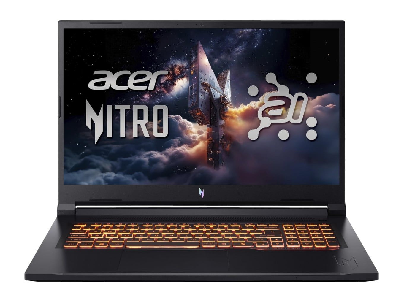 Acer - Nitro V 17 AI ANV17-41-R528 17.3" - AMD Ryzen 5 240 chip - 16GB Memory - 512GB SSD