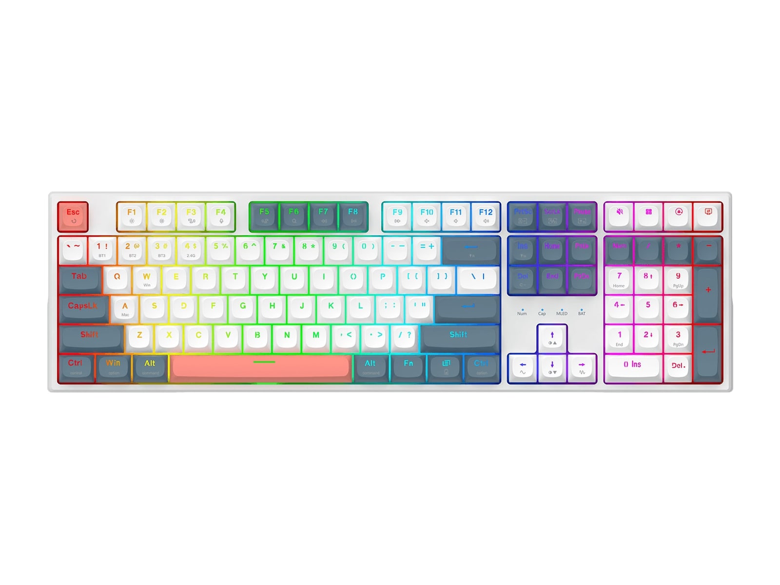 Redragon - TRUNDLE K668 Wireless Mechanical Keyboard