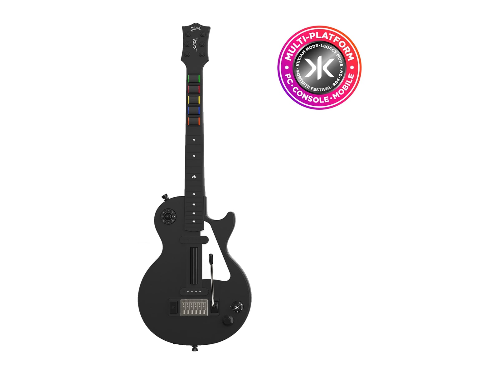 CRKD - Gibson Les Paul Ebony Encore Edition Guitar Controller Multi-Platform