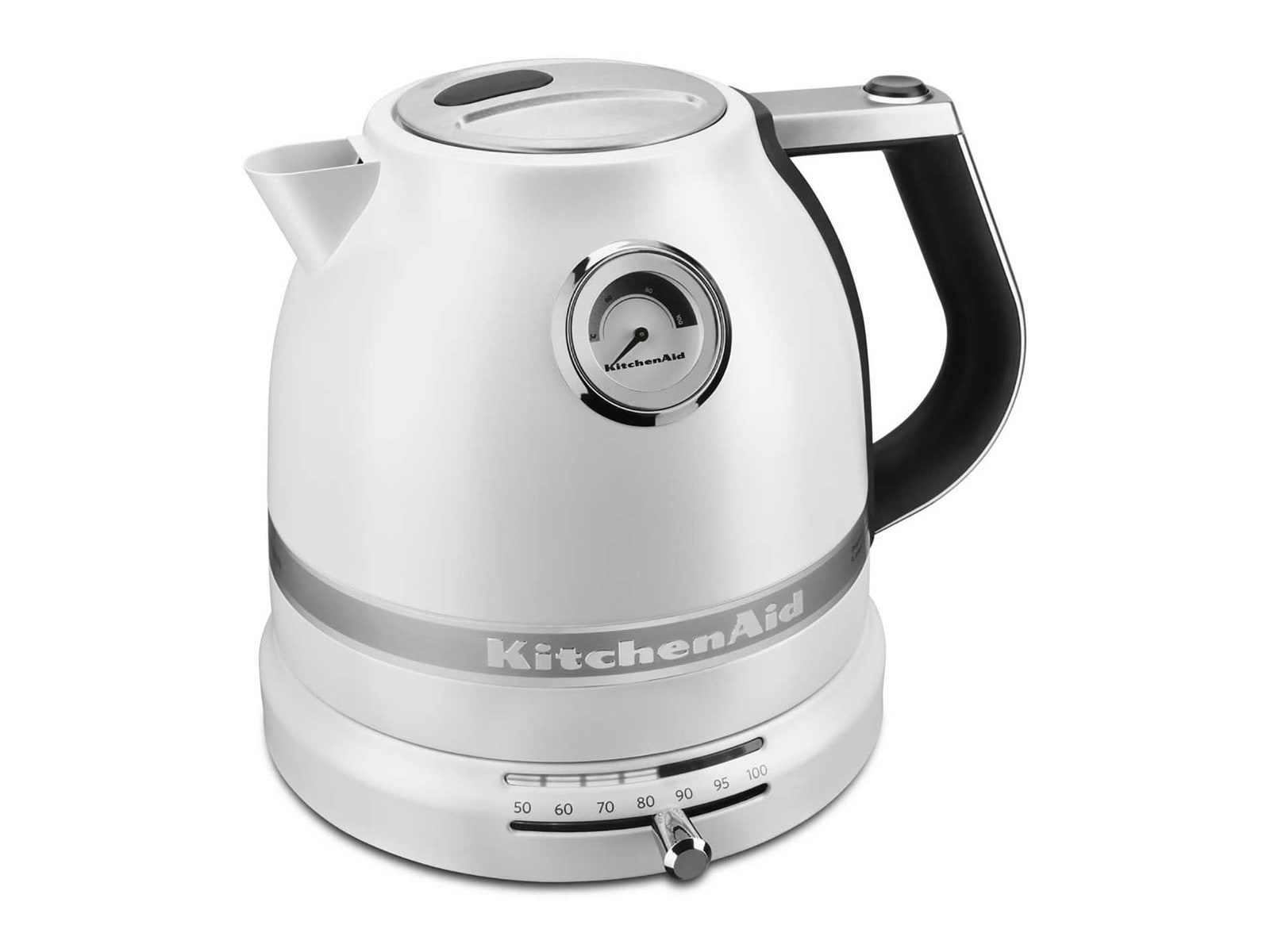 KitchenAid - Pro-Line 1.6 Qt. Frosted Pearl White Electric Kettle Electric Kettles