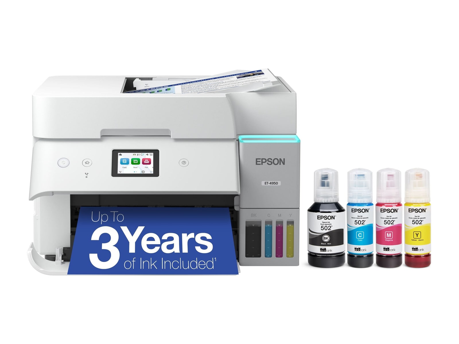 Epson - EcoTank ET 4950 Printers & Scanners