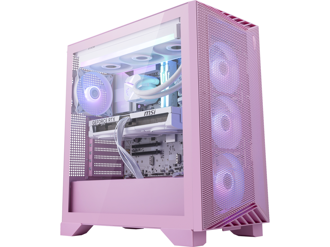 MSI - Aegis RS2 AI C2NVM7-2254US - Intel Core Ultra 7 270K chip - 32GB Memory - 2TB SSD - Pink