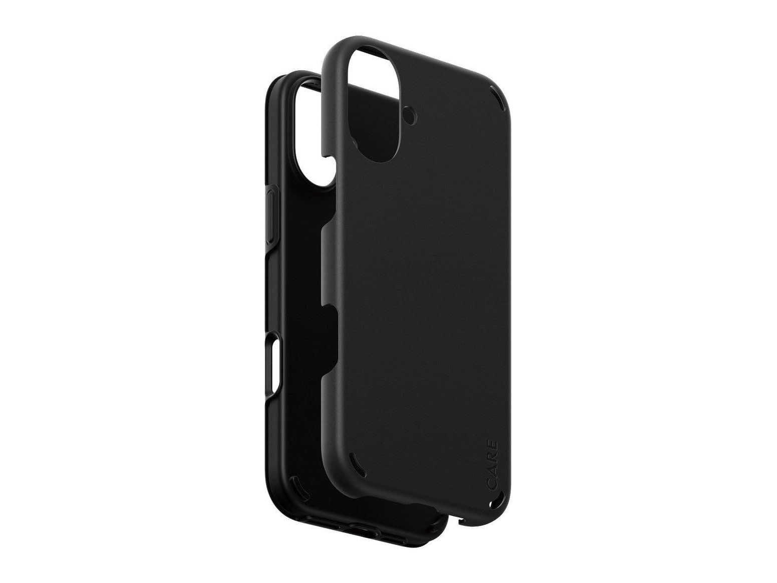 PanzerGlass - CARE Double Defense Case Black iPhone 16 Plus