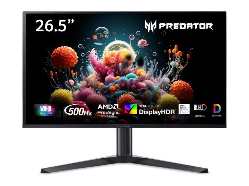 Acer - 26.5" Predator X27U F5 WQHD 500Hz Gaming Monitors
