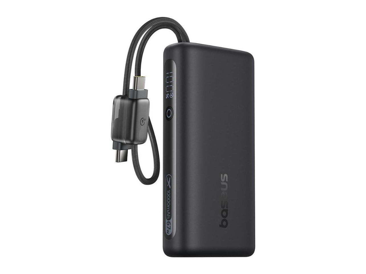 Baseus - EnerFill FC41 with Dual Built-in Cables 10000 mAh Power Banks
