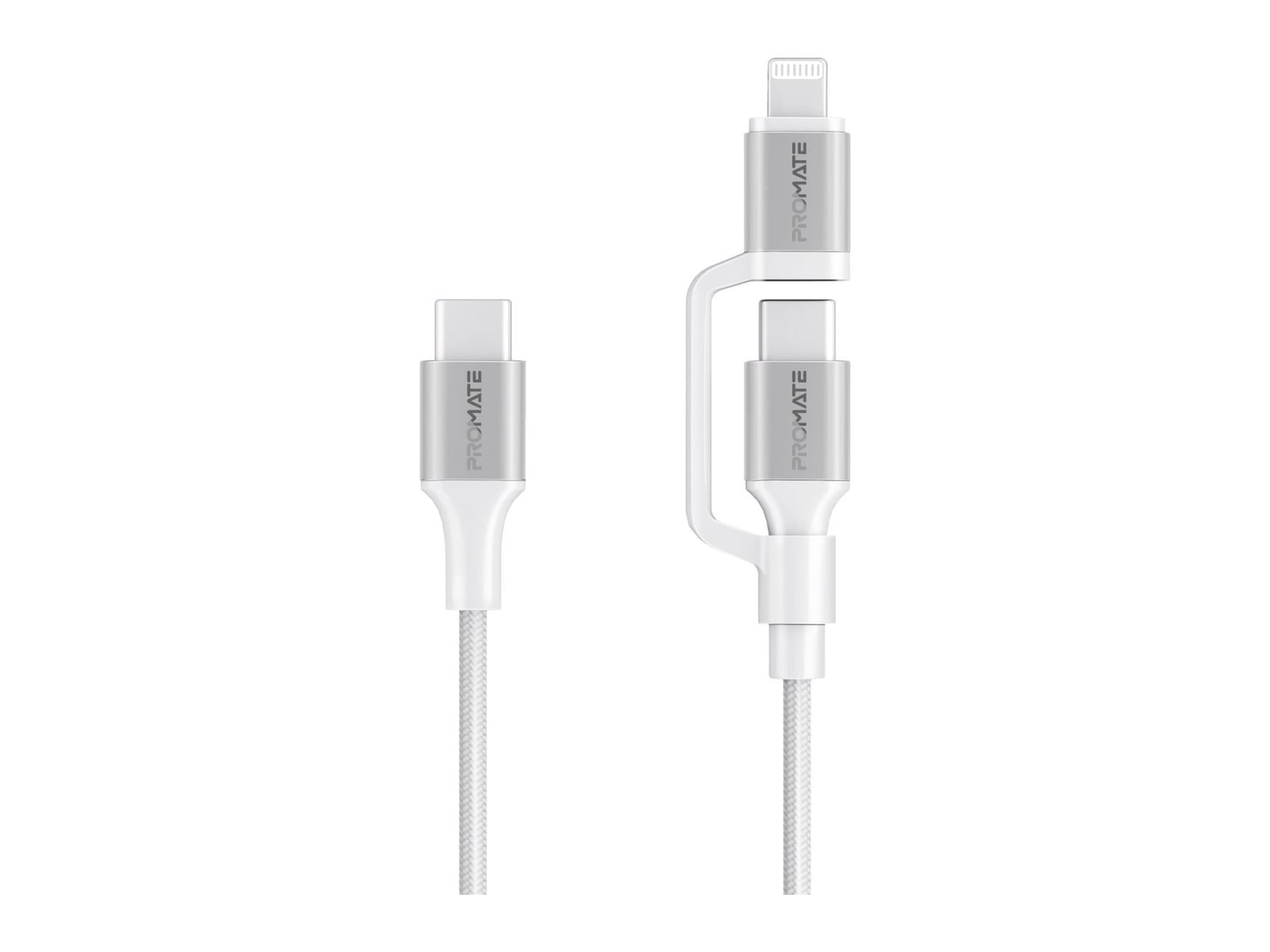 Promate - PowerLink-CCi USB-C Cables - White