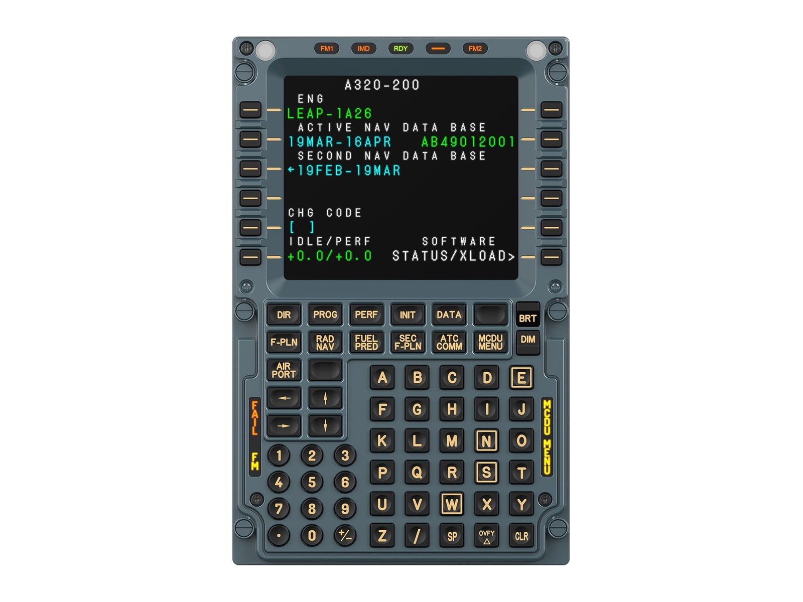 MOZA - MA3F Flight Computer Display
