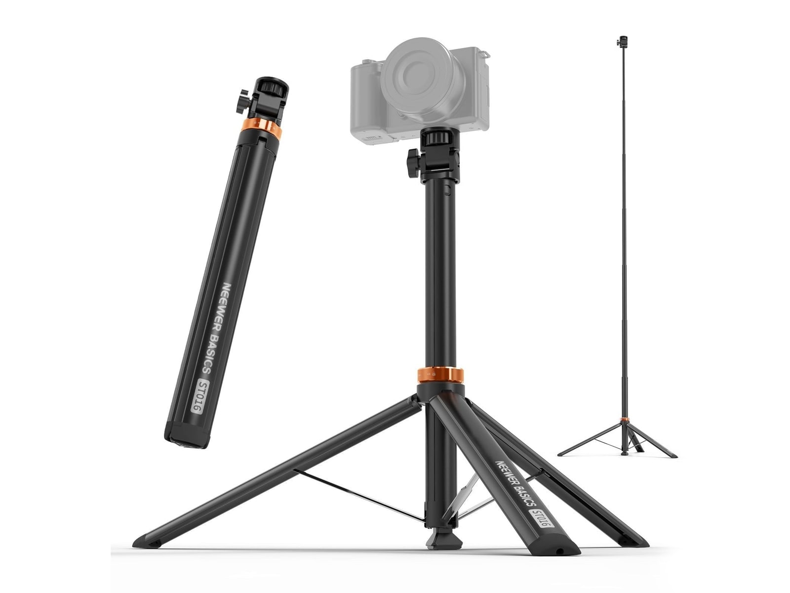 Neewer - BASICS ST016 One Touch Quick Assembly Light Stand Camera Accessories