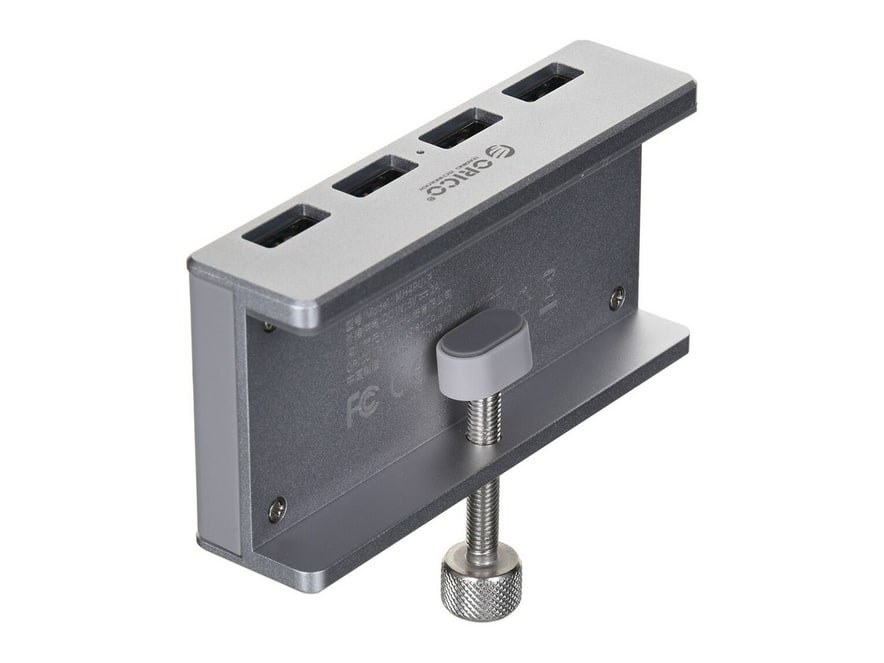 Orico - MH4PU-P 4-Port USB 3.0 USB Hubs - Silver
