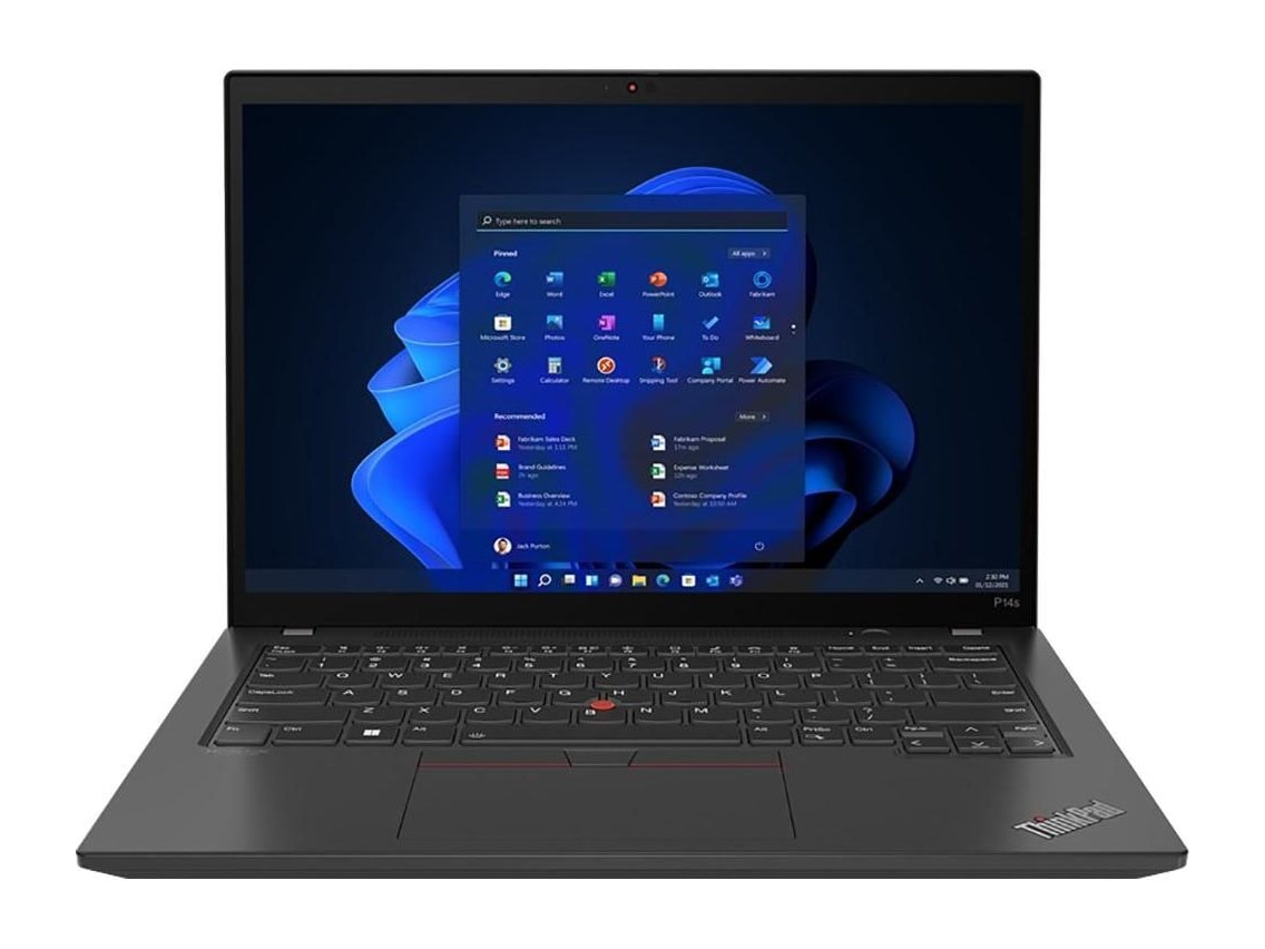 Lenovo - ThinkPad P14s Gen 4 (AMD) 14" - AMD Ryzen PRO 7840U chip - 32GB Memory - 512GB SSD - Black