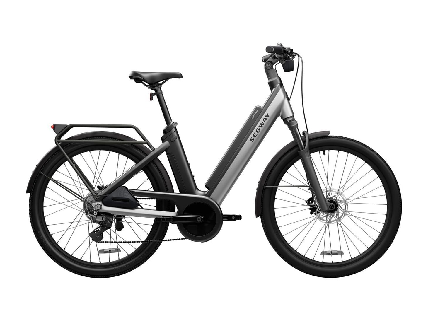 Segway - Myon Electric Bike Skyscraper Grey Electric Bikes