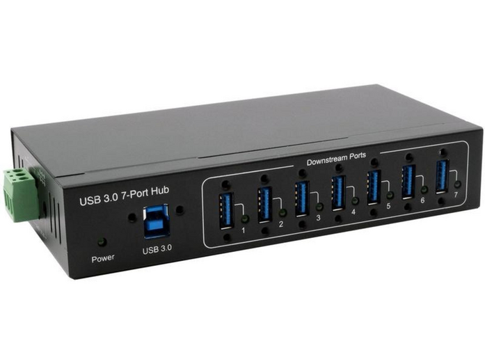 Exsys - EX-11227HMVS USB Hubs - Gray